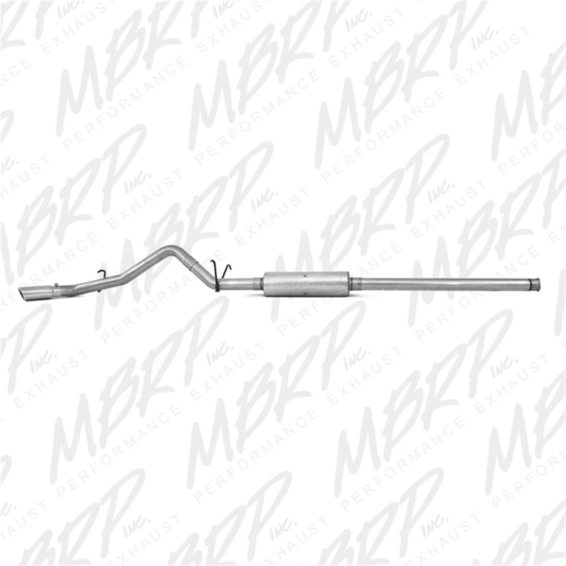 MBRP 3" Cat Back, Single Side AL, 2014 Chevy/GMC 1500 Silverado/Sierra 4.3L V6/5.3L V8 S5080AL