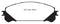 EBC 15+ Lexus NX200t 2.0 Turbo Yellowstuff Front Brake Pads