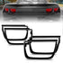 ANZO Taillight Bezels 2010-2013 Chevrolet Camaro Taillight Bezels - 4pc Flat Black