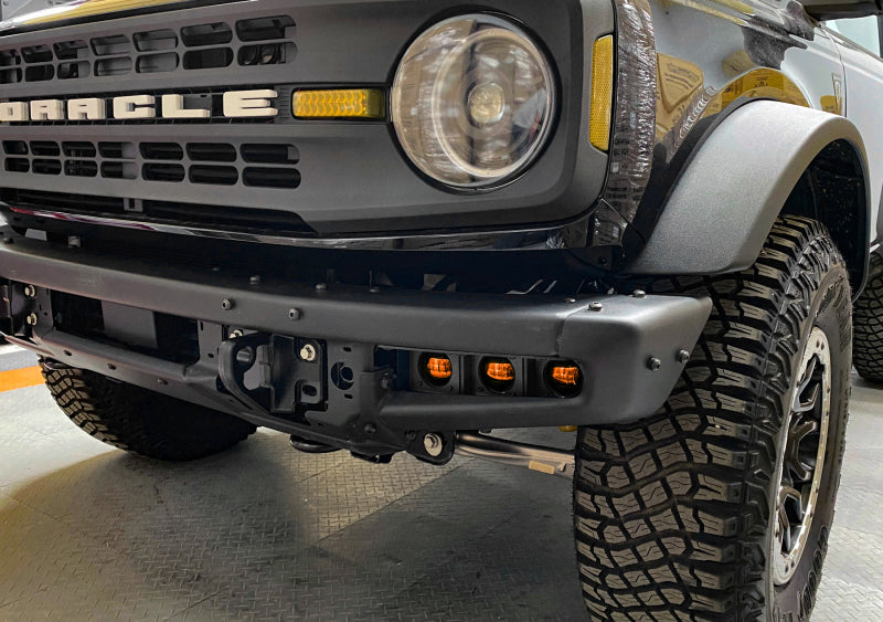 ORACLE Lighting Triple Amber LED Fog Light Kit for Steel Bumper for High 21-22 Ford Bronco 5890-005