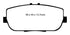 EBC 06-15 Mazda Miata MX5 2.0 Redstuff Rear Brake Pads