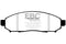 EBC 05+ Nissan Frontier 2.5 2WD Greenstuff Front Brake Pads