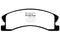 EBC 99-04 Jeep Grand Cherokee 4.0 (Akebono) Yellowstuff Front Brake Pads