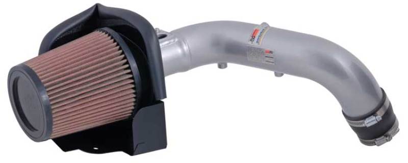 K&N 69 Series Typhoon Short Ram Cold Air Intake, Silver for 07-09 Scion tC 69-8614TS