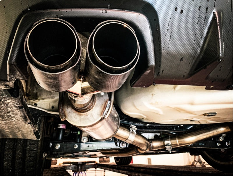 MBRP 3" Dual Split Rear Exit 15-19 Subaru WRX 2.0L/STI 2.5L w/ 3.5in Tips Street Version S4800304