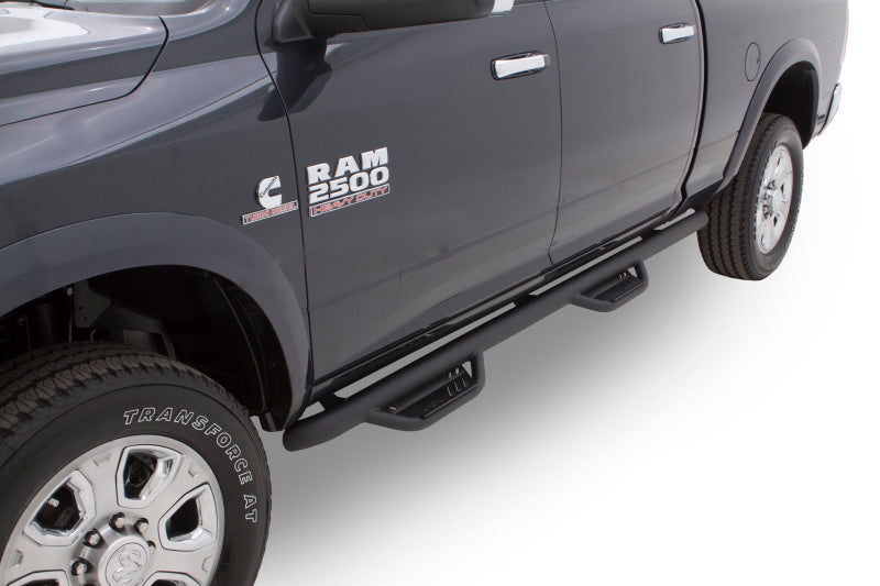 Lund 10-17 Dodge Ram 2500 Crew Cab Terrain HX Step Nerf Bars - Black