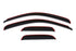 AVS 07-13 Chevy Silverado 1500 Ext. Cab Ventvisor Front & Rear Window Deflectors 4pc - Smoke