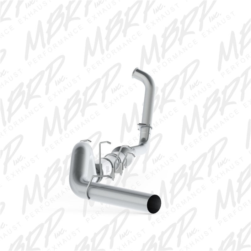 MBRP 5" Turbo Back (Stock Cat) Single Side P Series Exit For 03-07 F-250/350 6.0L EC/CC S62340P