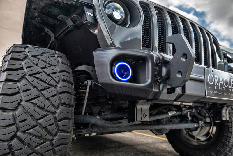 ORACLE Lighting High Performance Dynamic ColorSHIFT 20 W LED Fog Lights for Jeep JK/JL/JT 5846-332