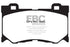EBC 08-13 Infiniti FX50 5.0 Yellowstuff Front Brake Pads
