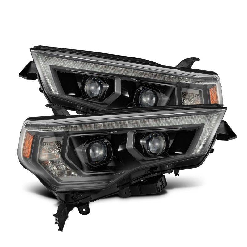 AlphaRex LUXX LED Projector Headlights Black for 14-20 Toyota 4Runner 880849