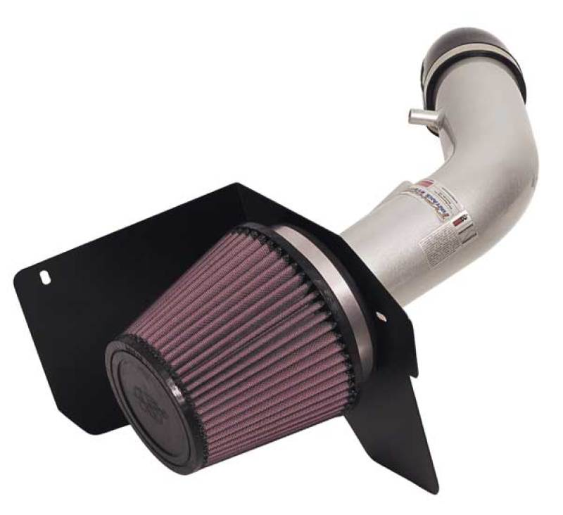 K&N Typhoon Short Ram Cold Air Intake, Silver for 05-09 Chevy Cobalt 2.2L 69-4515TS