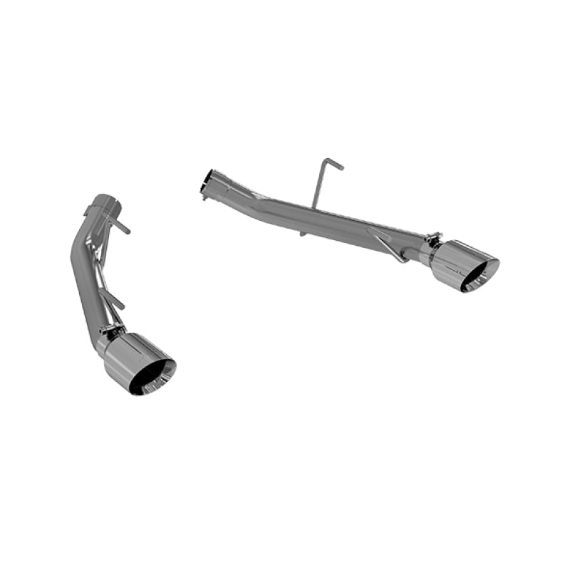 MBRP T304 2.5" Dual Axle Back Muffler Delete For 05-10 Ford Mustang GT 4.6L/07-10 GT500 S7202304