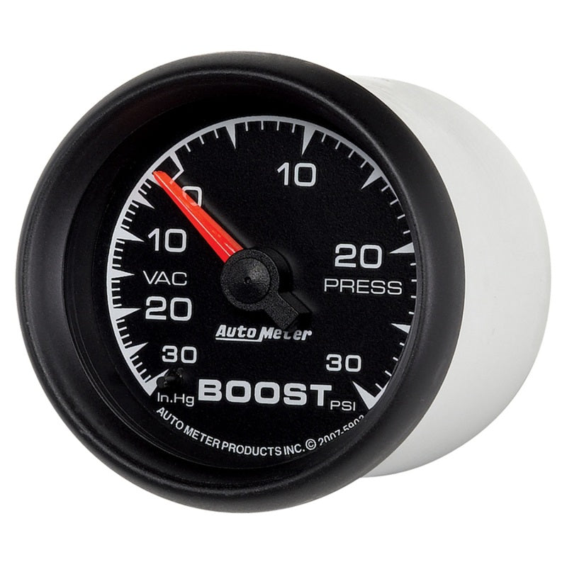 Autometer ES 2-1/16" 30 IN HG/30 PSI Mechanical Boost/Vacuum Gauge - 5903