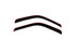 AVS 99-16 Ford F-250 Standard Cab Ventvisor In-Channel Window Deflectors 2pc - Smoke