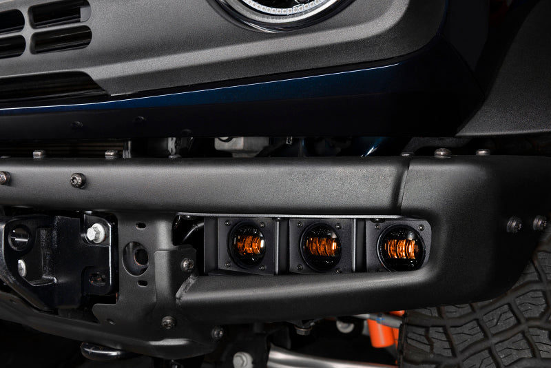 ORACLE Lighting Triple Amber LED Fog Light Kit for Steel Bumper for High 21-22 Ford Bronco 5890-005