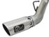 aFe Large Bore-HD 4in 409-SS DPF-Back Exhaust w/Dual Polished Tips 2017 GM Duramax V8-6.6L (td) L5P