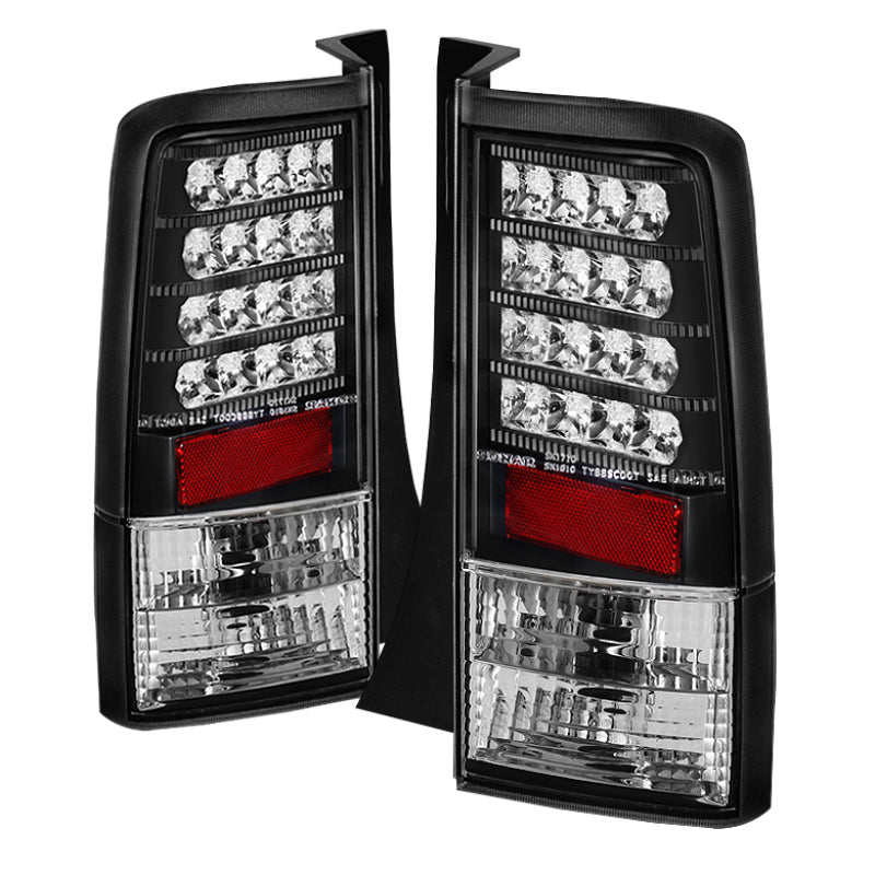 Spyder Scion XB 03-07 Version 2 LED Tail Lights Black ALT-YD-TSXB03-LED-V2-BK