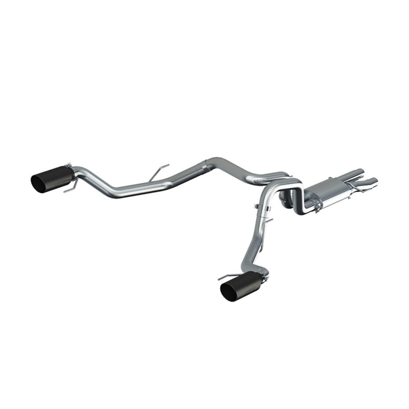 MBRP Dual Rear Exit T409 3"Resonator Back Exhaust For 17-20 Ford F-150 Raptor 3.5L EcoBoost S5264409