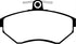 EBC 97-02 Volkswagen Cabriolet 2.0 Yellowstuff Front Brake Pads