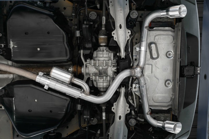 MBRP 2.5" Resonator-Back, Dual Split Rear, 2021+ Ford Bronco Sport (1.5L / 2.0L EcoBoost) S5207AL