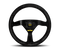 Momo MOD69 Steering Wheel 350 mm - Black Suede/Black Spokes