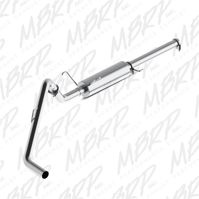 MBRP 3" Cat Back, Single Side, Aluminized Steel, 04-05 Dodge Ram Hemi 1500 5.7L SC/CC-SB S5104P