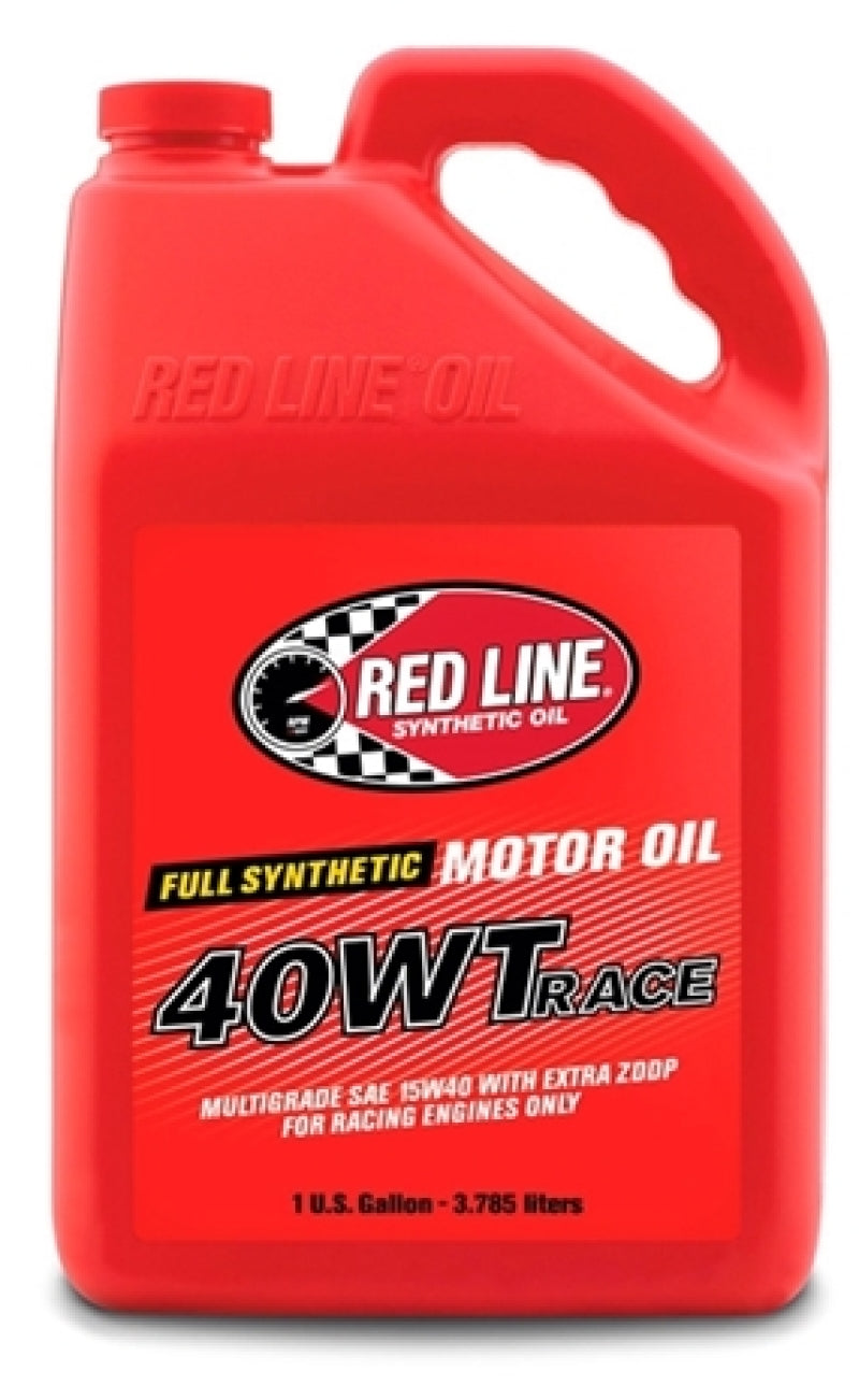 Red Line 40WT 15W40 Synthetic Racing Oil (Set of 4 x 1 Gallon) 10405