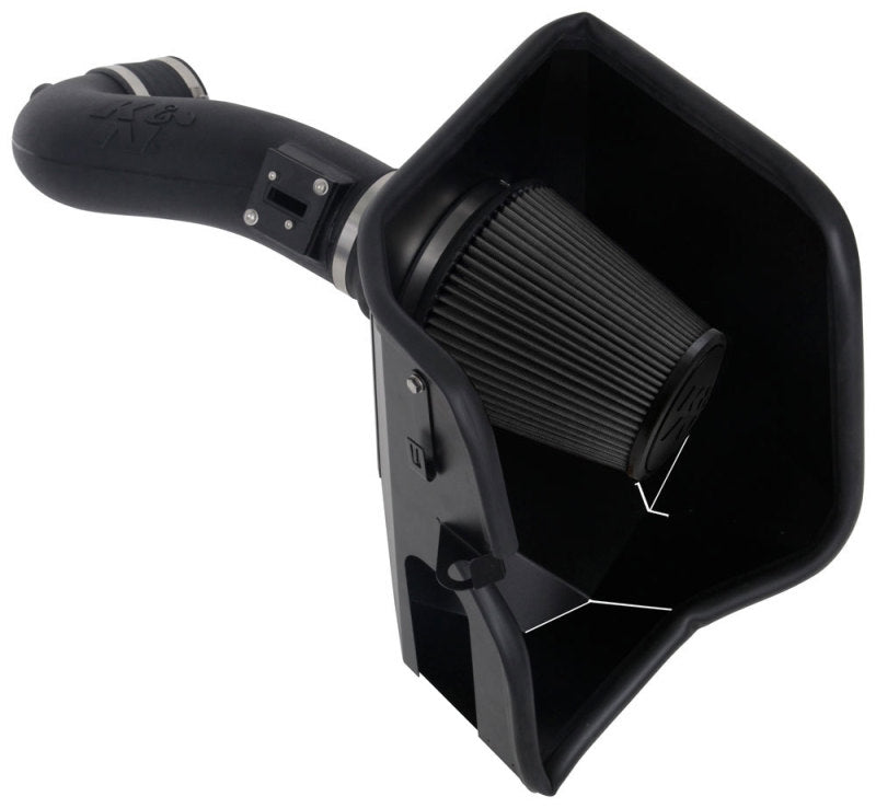 K&N Performance Dryflow Cold Air Intake for 2019+ Chevrolet Silverado 1500 V8 6.2L 30-3110