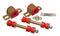 Energy Suspension 82-02 Chevrolet Camaro Red 23mm Complete Rear Sway Bar Bushing Set