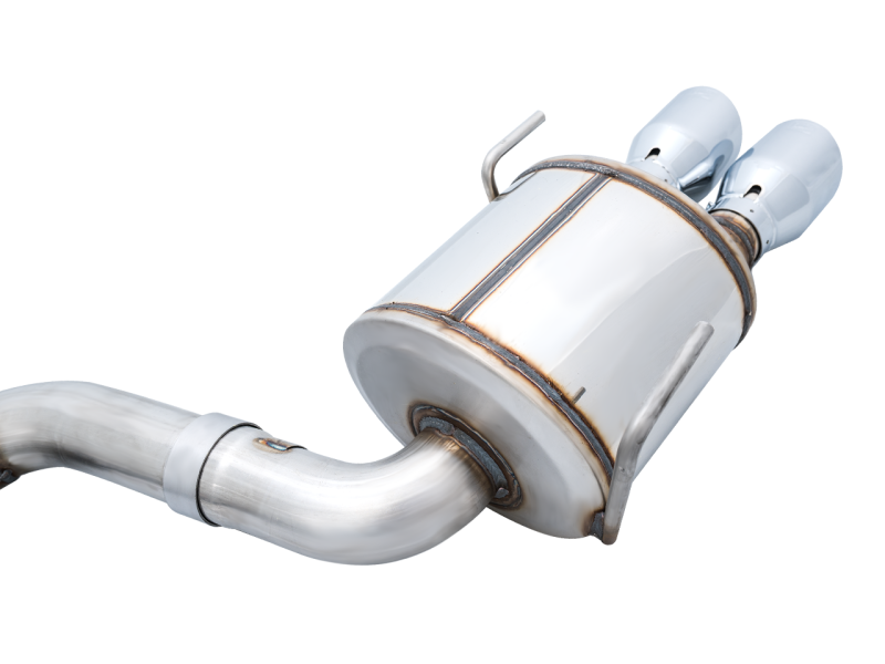 AWE Tuning Touring Edition Exhaust - Chrome Silver Tips for 2022+ VB Subaru WRX 3015-42979