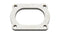 Vibrant T304 SS 4 Bolt Flange for 3in O.D. Oval tubing