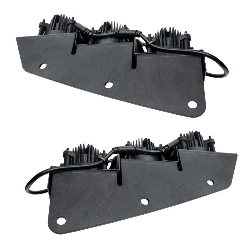 ORACLE Lighting Triple White LED Fog Light Kit for 21-22 Ford Bronco Steel Bumper 5890-001