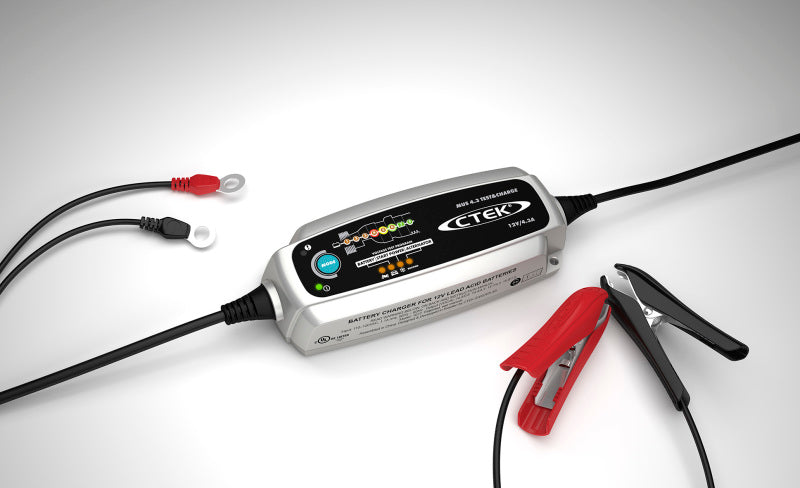 CTEK Battery Charger-MUS 4.3 Test & Charge, 12 Volt Fully Automatic w/Unique Battery 56-959