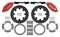 Wilwood 17-21 Can-Am X3RS Red 6-Piston Front Kit 11.25in - Drilled Rotors