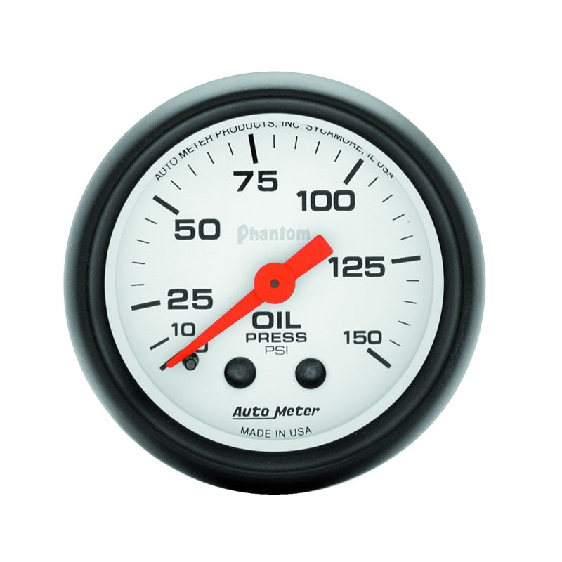 Autometer Phantom Analog Gauge, 2-1/16