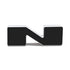 ORACLE Lighting Universal Illuminated White LED Letter Badges - Matte Black Surface Finish - N 3141-N-001