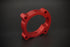 Torque Solution Throttle Body Spacer (Red): Hyundai Genesis Coupe 2.0T 10-12