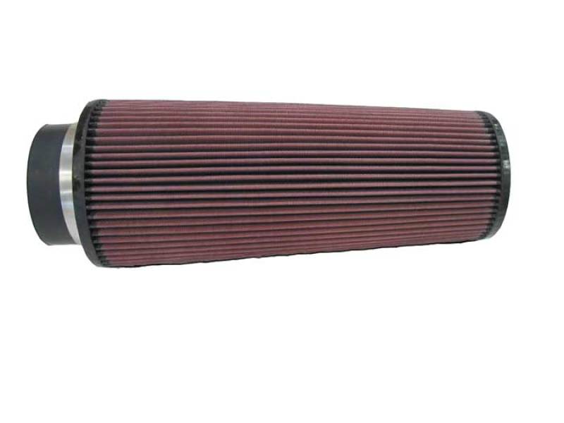 K&N High-Flow Original Universal Rubber Air Filter 4" FLG / 6" OD-B / 4-5/8" OD-T / 14" H RE-0880