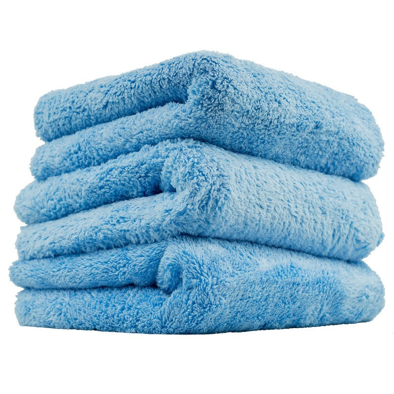 Chemical Guys Blue Ultra Edgeless Microfiber Towel 16in x 16in (Set of 16 x 3-Pack Towels) MIC35003