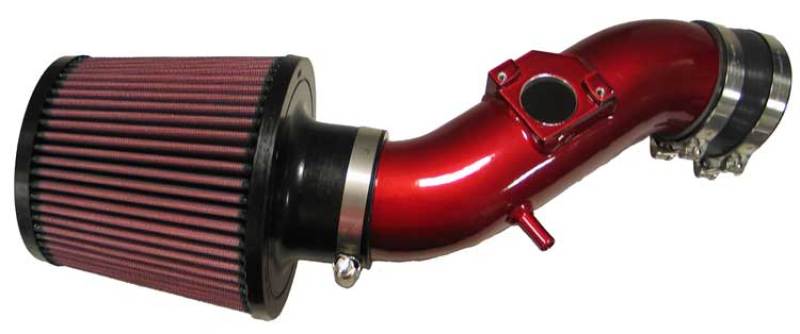 K&N Typhoon Short Ram Cold Air Intake Kit, High-flow, Red for Toyota Corolla L4-1.8L 69-8751TR