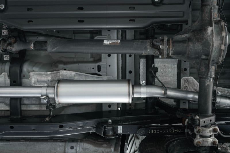 MBRP 4" OD Tip Single Side Exit 3" T304 Cat Back For 2019 Ford Ranger 2.3LEcoboost/Gas - S5227304