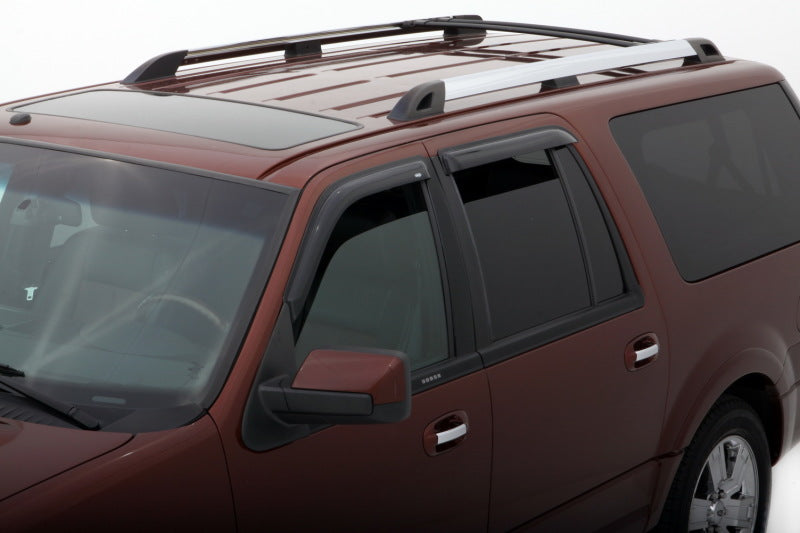 AVS 98-18 Lincoln Navigator Ventvisor Outside Mount Window Deflectors 4pc - Smoke