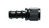 Vibrant -4AN Push-On Straight Hose End Fitting - Aluminum