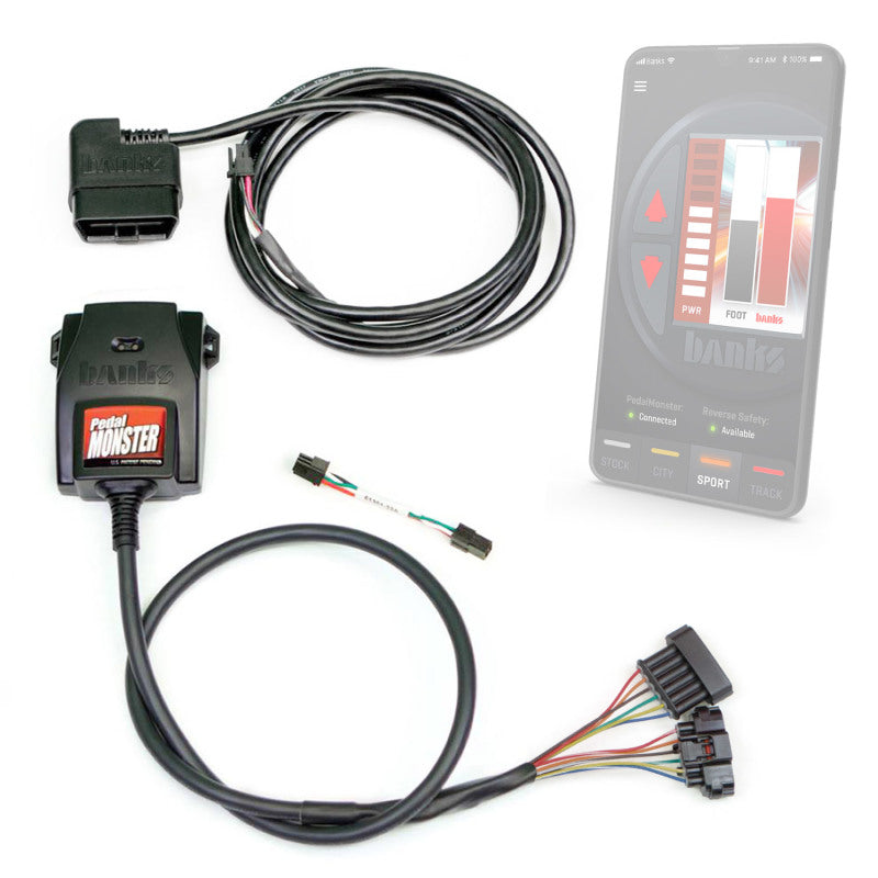 Banks Power Pedal Monster Kit Standalone 6 Way-Use w/Phone FOR MANY LEXUS, MAZDA, TOYOTA64345