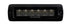 Hella Universal Black Magic 6 L.E.D. Flush Mount Mini Light Bar - Flood Beam