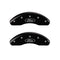 MGP 4 Caliper Covers Engraved Front Mustang Engraved Rear SN95/GT Black finish silver ch