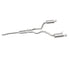 MagnaFlow Cat Back, SS, 2.5in, Street, Dual Split Polished 4.5in Tips 2015 Ford Mustang Ecoboost