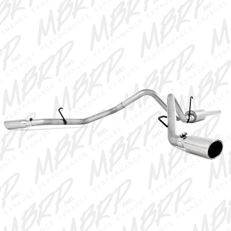 MBRP 2.5" Cat Back, Dual Split Side AL, 06-08 Dodge Ram Hemi 1500 5.7L SC/CC-SB S5128AL