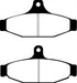 EBC 90-00 Aston Martin Vantage 5.3 (Twin Supercharged)(AP) Yellowstuff Rear Brake Pads